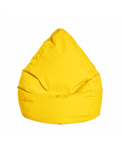 Pouf Poire Géant EU COSY Jaune - Prix Tunisie | Arkan.tn