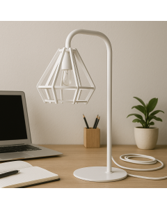 Lampe à poser FerBo – Blanc – H50cm
