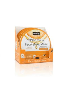 Masque hydratant anti-rides visage SENCE - Avec sérum vitamine C