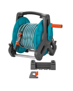 Dévidoir Portable et Mural 50 m Classic Equipé (8009-20) GARDENA 