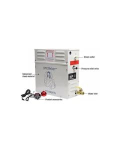 Générateur Vapeur Hammam 15kW 20m3 - Prix... | Arkan.tn