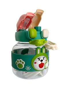 Gourde Enfant 1000ml Lapin & Ours - Prix Tunisie | Arkan.tn