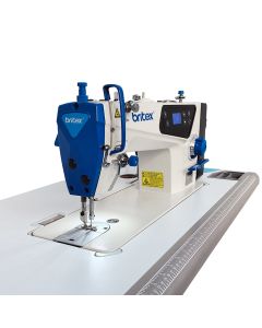 Machine à coudre industrielle BRITEX – Point droit avec table et pédale-7100