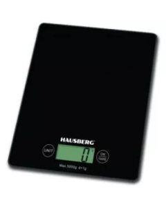 BALANCE CUISINE 5KG HAUSBERG NOIR