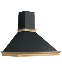 Hotte rustique PREMIUM - 60 cm - Noir