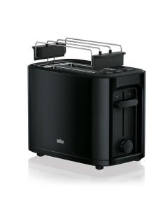 Grille pain BRAUN noir HT3010BK 1000W 2 petites fontes