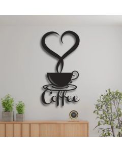 Décorations Murales en Bois pour Café – L’Art du Café sur Vos Murs !