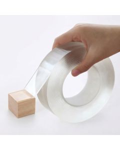 Ruban adhésif double face - 30 cm - Transparent