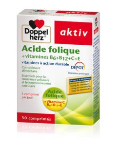 Aktiv Acide Folique Vitamine B - Prix Tunisie | Arkan.tn
