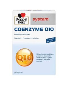 Aktiv Coenzyme Q10 30 Gélules - Prix Tunisie | Arkan.tn