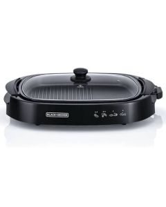 Grill électrique plat BLACK+DECKER - Noir