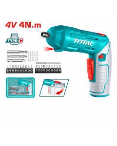 Mini Visseuse à Batterie TOTAL TSDLI04425