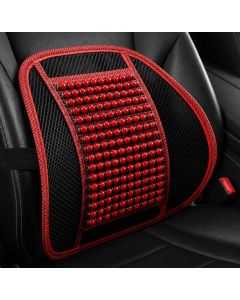 Support Lombaire Ergonomique à Billes de Massage – Confort Auto & Bureau