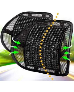 Support Lombaire Ergonomique à Billes  – Confort Auto & Bureau