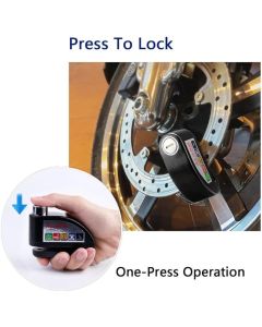 Alarme Antivol Disc Lock – Sécurité pour Moto, Scooter & Vélo