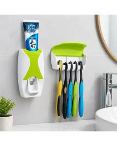 Distributeur Automatique De Dentifrice Avec Support Brosse a Dents