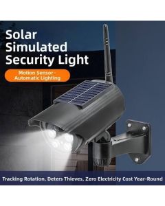 Lampe Solaire Intelligente en forme de camera avec Détecteur de Mouvement