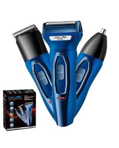 Tondeuse Sans Fil 3 en 1 DALING Cheveux / Barbe-Nez/Oreille