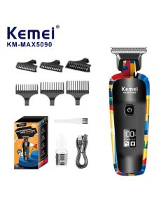 Kemei Tondeuse à Cheveux et Barbe Professionnelle pour Hommes