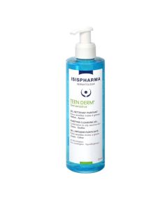 Isispharma Teen Derm Gel Nettoyant Sensitive 250 ml - Peaux
