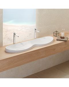 Lavabo encastrée Sanitana INDY 120C - Blanc