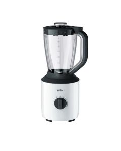 Blender Braun JB3100WH - 800W - Bol en Plastique 1,5L - Variateur de Vitesses + Pulse