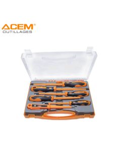 Jeu de 5 Tournevis Isolés - ACEM - 280100993 - Coffret