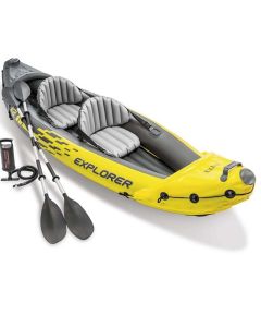Kayak gonflable INTEX - 68307NP - Explorer K2 - Jaune