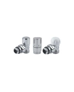 Kit Chrome Robinet Radiateur Thermostatique... | Arkan.tn