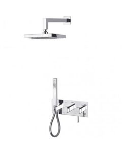 Kit Mitigeur de Bain-Douche Encastré 3 Sorties Zarzis - SOPAL - 06BKA04 - chromé