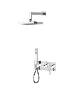 Kit Mitigeur de Douche Encastré avec Inverseur Zarzis - SOPAL - 06BLA04 - chromé