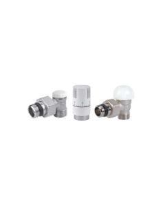 Kit robinet radiateur thermostatique blanc... | Arkan.tn