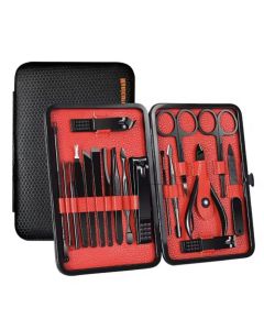 Kit de Soin des Ongles Professionnel - 18 en 1