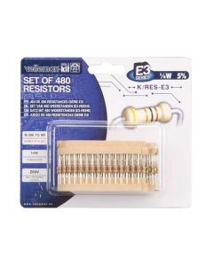 Kit 480 Résistances Velleman - Prix Tunisie | Arkan.tn