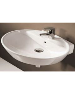 Lavabo à Poser Soft - STLV2 - avec trou - Blanc