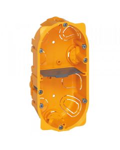 Boîte d'encastrement multiposte batibox - cloison sèche - 2 postes - 4/5 modules - prof. 40 - LEGRAND
