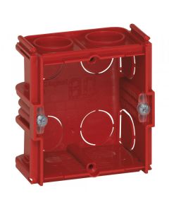 Boîte d'encastrement monoposte batibox - maçonnerie - carrée associable - prof. 40 - LEGRAND