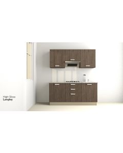 Cuisine linéaire 180CM -BRICO KITCHEN-Langley