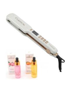Lisseur Cheveux LEXICAL LHS-5380 230°C - Blanc