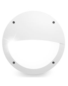 Applique murale ronde en résine antichoc - stabilisée aux rayons UV - 300x90x300mm LED 2R3.000.000W Blanc - FUMAGALLI