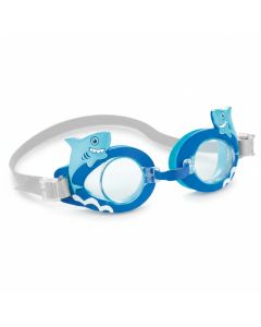 Lunettes de Natation Intex - Anti-UV - Bleu