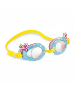 Lunettes de Natation Intex - Anti-UV - Bleu ciel