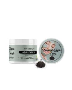 Masque Argile Ghassoul Phytobeauty - Purifiant Visage 150g