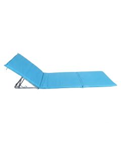 Matelas pliable portatif - 180x52x5 cm  - Bleu ciel