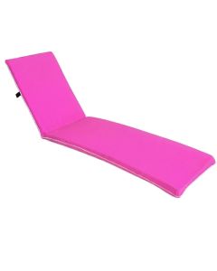 Matelas transat - 180x52x5 cm - Rose