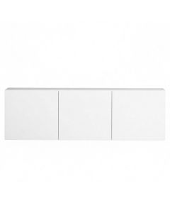 Meuble Suspendu CENOVA – Blanc – 160 × 60 × 28 cm