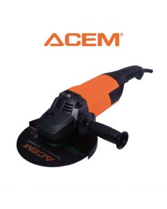 Meuleuse angulaire ACEM AG 230P Pro - 230 mm 2600 W noir et orange