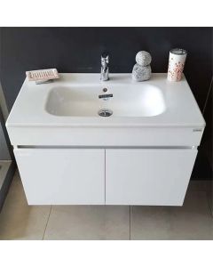 MEUBLE SOFIA-VICTORIA 60 CM+LAVABO ROCA-Blanc- MIBILBANHO+ROCA