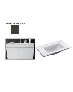 MEUBLE SOFIA-VICTORIA 80 CM+LAVABO ROCA-ROBLE- MIBILBANHO+ROCA