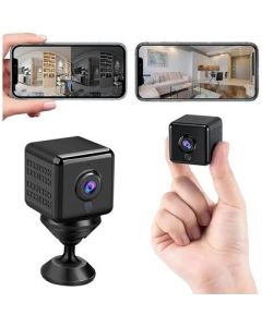 Mini Caméra de Surveillance Mini-Cam Smart HD Wi-Fi – Noir